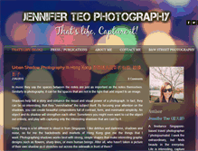 Tablet Screenshot of jenniferteophotography.com